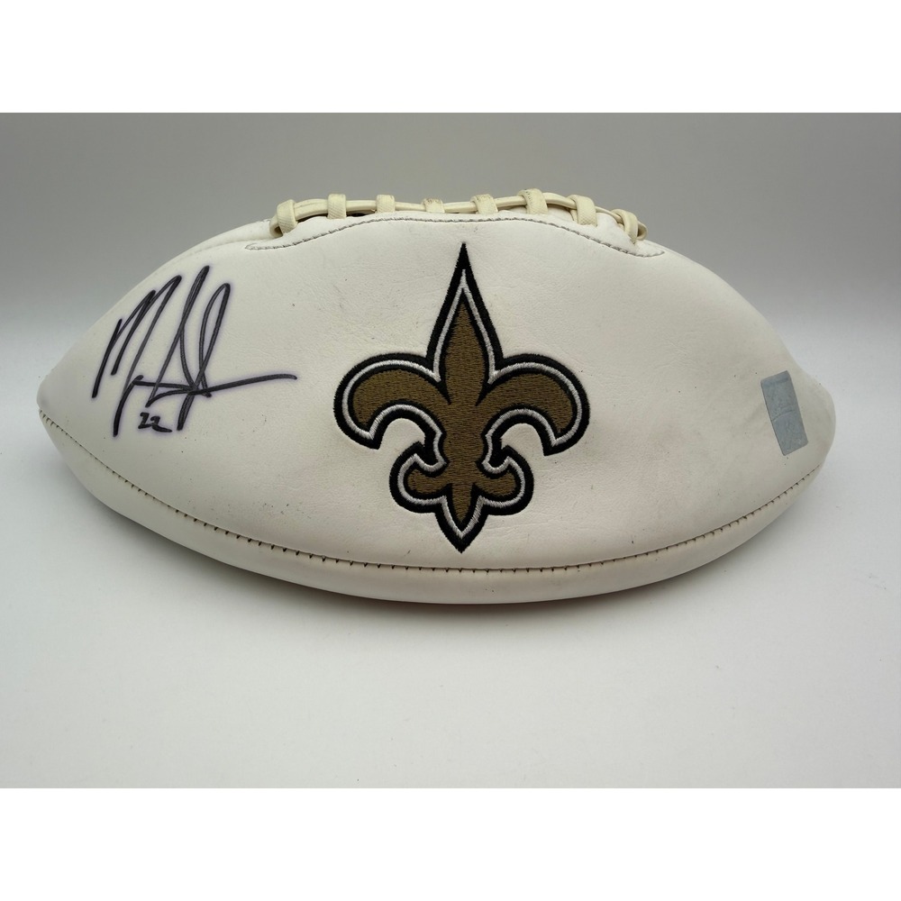 Mark Ingram II Signed New Orleans Saints JSA Authenticated White Panel Football